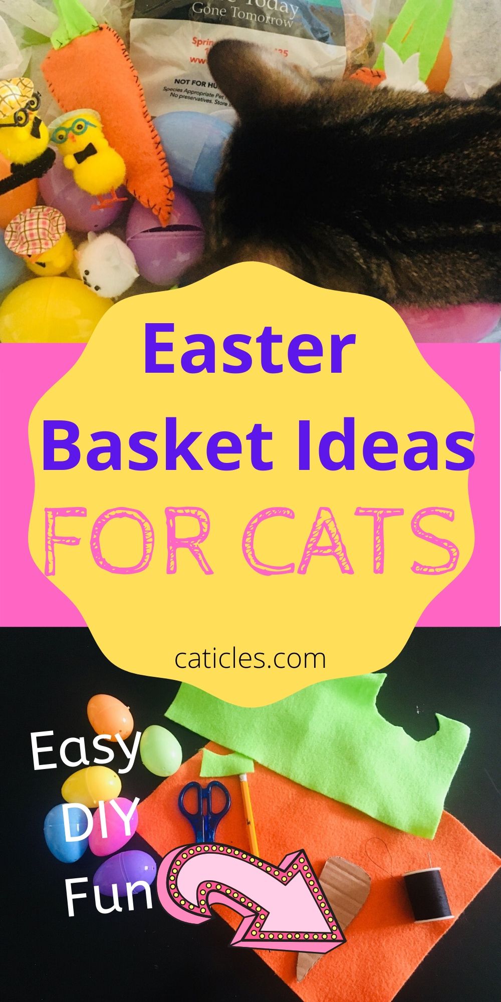 pin image easter basket ideas for cats