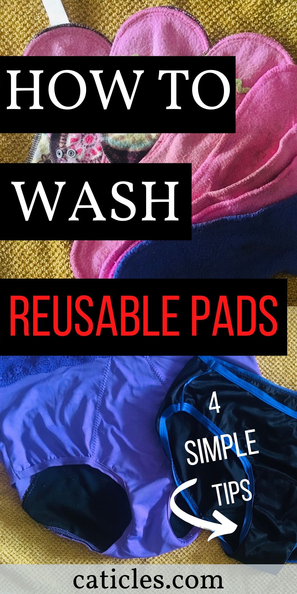 pin image how to wash reusable pads