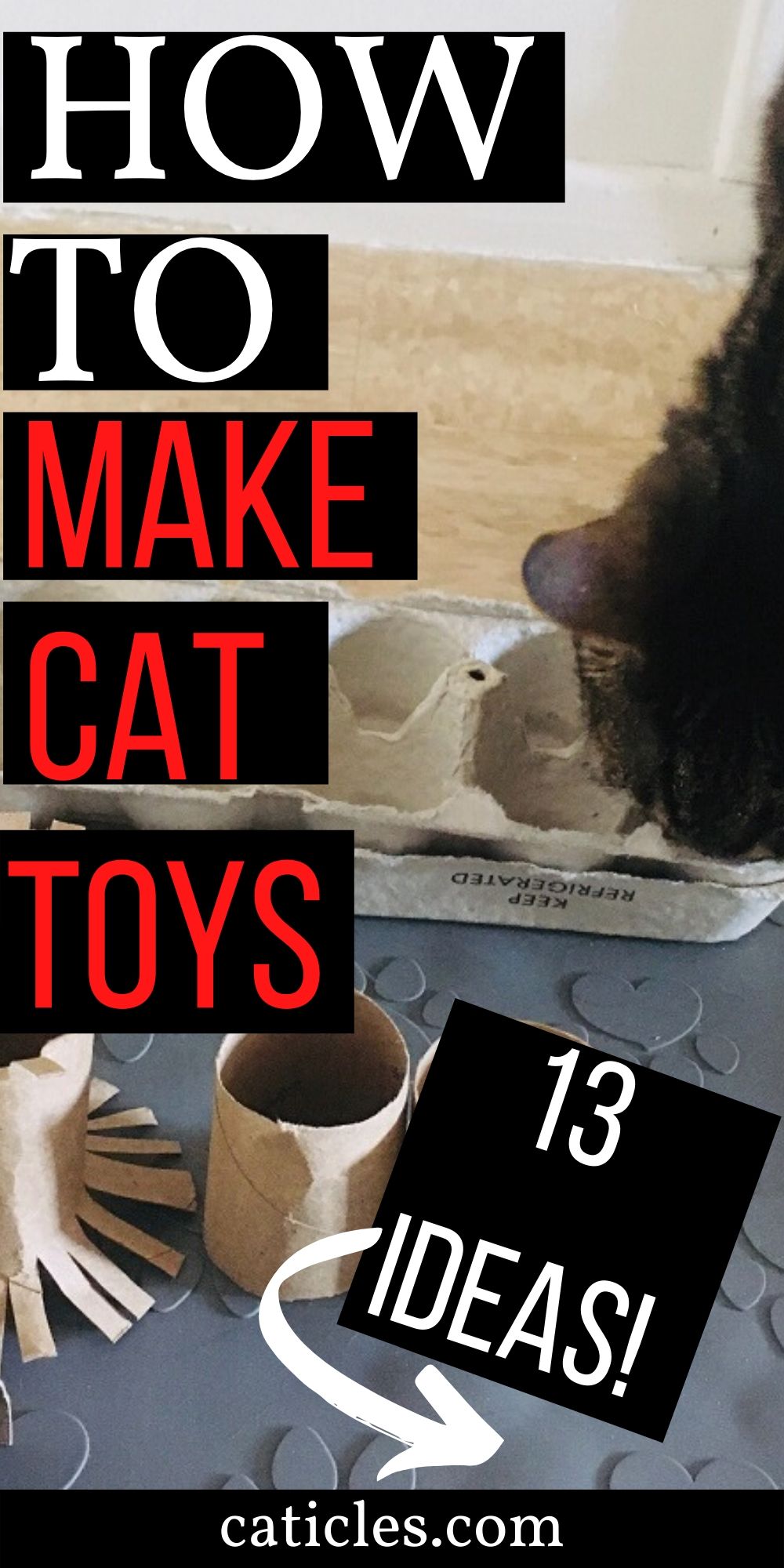 homemade cat toys toilet paper rolls