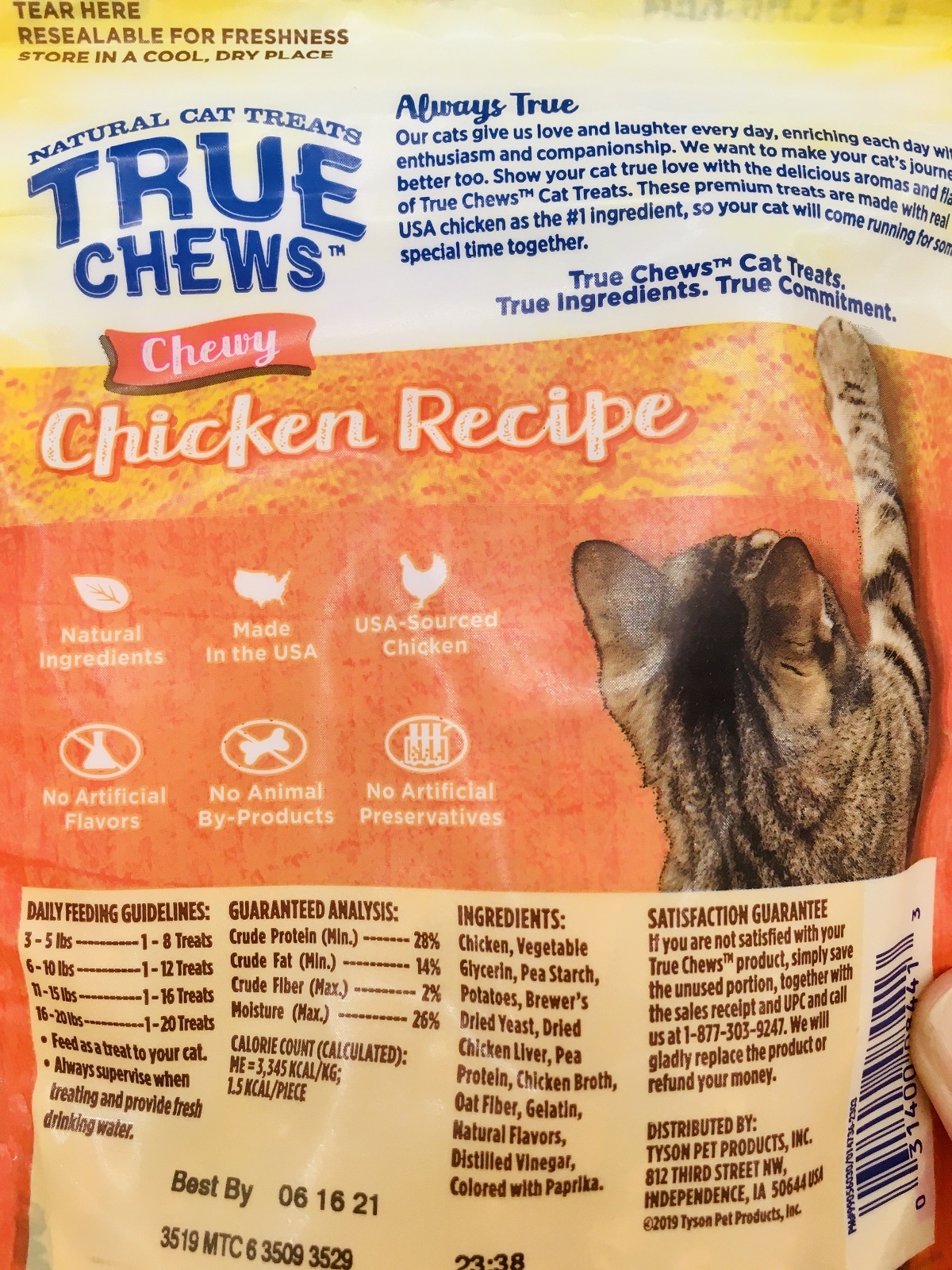 true chews cat treats