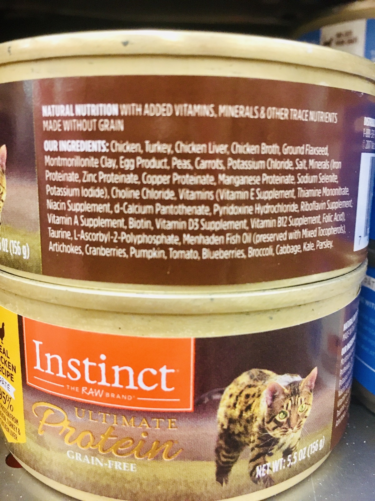 instinct ultimate protein wet cat food