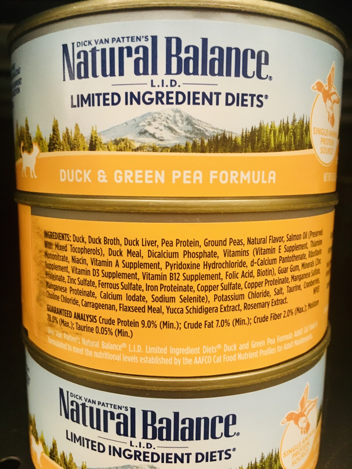 natural balance limited ingredient wet cat food