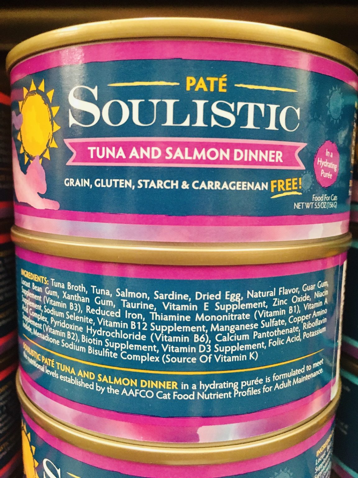 soulstice cat food