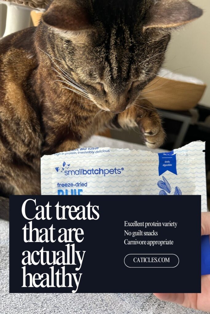 healthy cat treats jess and jericho caticles.com