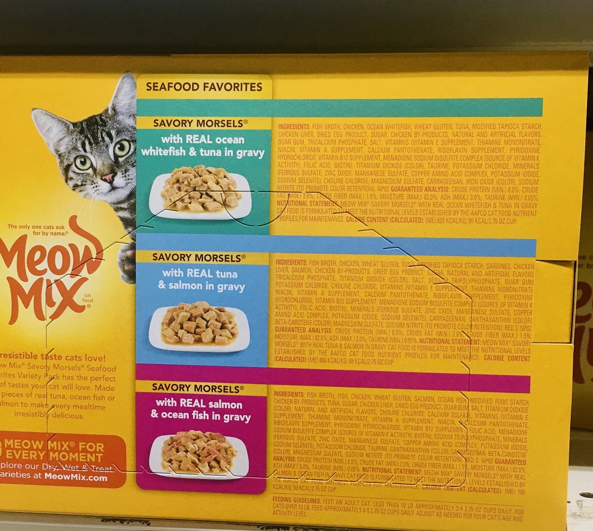 marca de comida para gatos meowmix