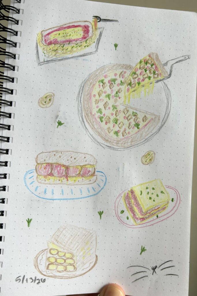 italian food colored pencil drawing fun things to draw jess and jericho caticles.com