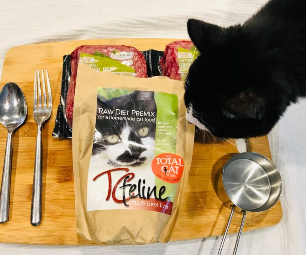 easy diy raw tcfeline premix completer griffen cat jess caticles