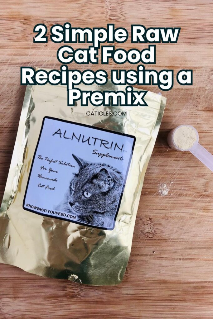 alnutrin for meat and bone supplement premix raw cat food recipes jess and jericho caticles.com