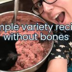 Simple raw chicken, turkey, beef cat food recipe without bones jess and jericho caticles.com