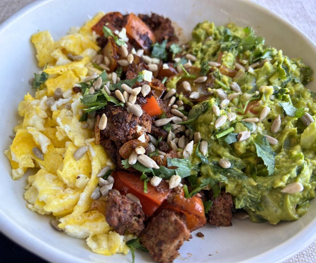 burger bowls with taco seasoning guacamole caticles.com