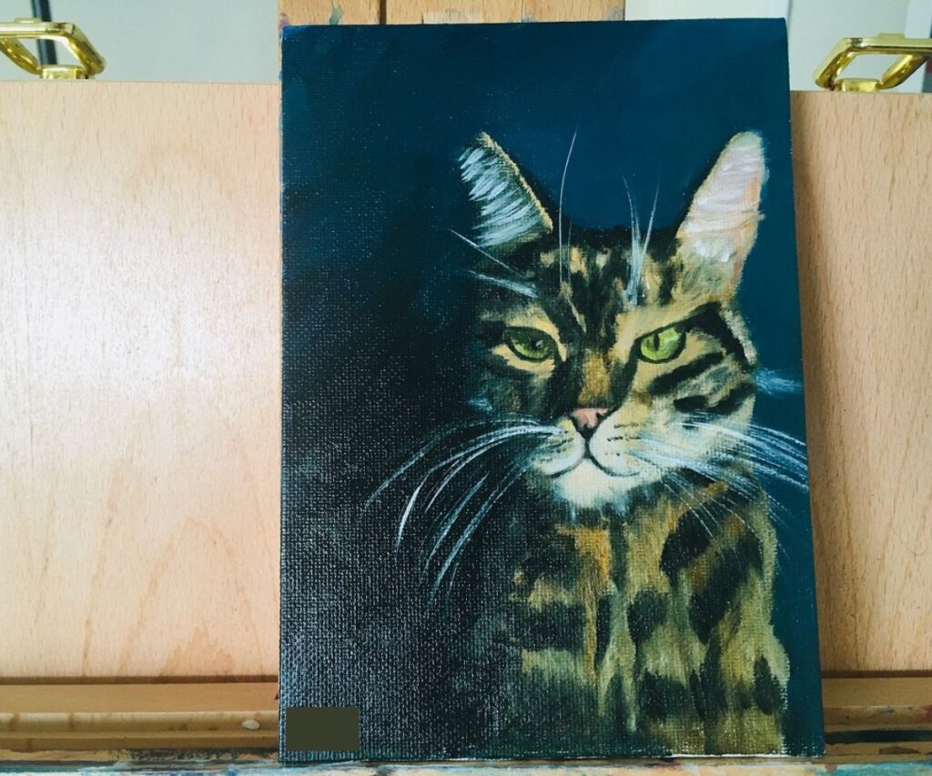 jericho pet portrait painting